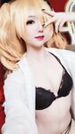 [Cosplay] Sally Dorasnow – Fischl Gothic Lingerie (Genshin Impact)