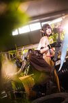 [COSPLAY] 阿包也是兔娘 明日方舟 森蚺 [33P]