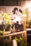 [COSPLAY] 阿包也是兔娘 明日方舟 森蚺 [33P]