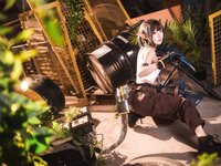 [COSPLAY] 阿包也是兔娘 明日方舟 森蚺 [33P]