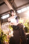 [COSPLAY] 阿包也是兔娘 明日方舟 森蚺 [33P]