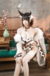 [COSPLAY] 蜜汁猫裘 - 奶牛 [50P-880MB]