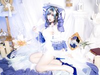 [COSPLAY] 骨牙路子野  一月舰长 柴郡 [14P-157MB]