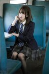 [COSPLAY] Nyako喵子 - 火车JK制服