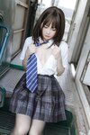 [COSPLAY] Nyako喵子 - 火车JK制服