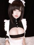 [COSPLAY] 蜜汁猫裘 - 歪萌高叉女仆自拍 [25P-232MB]
