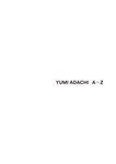 [Photobook] Yumi Adachi 安達祐実 - A to Z (2019-04-10)