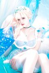 [COSPLAY] 雯妹不讲道理新图 – 冰雪 [32P573MB]