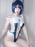 [COSPLAY] 钛合金TiTi - 女仆自拍