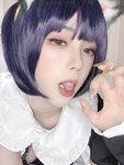 [COSPLAY] 钛合金TiTi - 女仆自拍