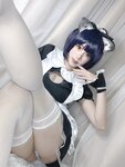 [COSPLAY] 钛合金TiTi - 女仆自拍
