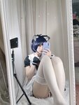 [COSPLAY] 钛合金TiTi - 女仆自拍