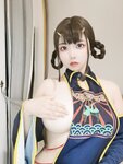 [COSPLAY] 啊日日 Ganlory - 小僵尸 [20P3V-55MB]