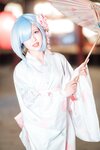 [COSPLAY] 晕崽-和服蕾姆 [46P,1V-872MB]
