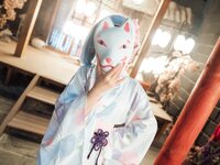 [COSPLAY] 晕崽-和服蕾姆 [46P,1V-872MB]