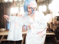 [COSPLAY] 晕崽-和服蕾姆 [46P,1V-872MB]