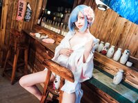 [COSPLAY] 晕崽-和服蕾姆 [46P,1V-872MB]