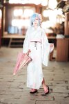 [COSPLAY] 晕崽-和服蕾姆 [46P,1V-872MB]