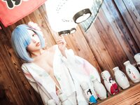[COSPLAY] 晕崽-和服蕾姆 [46P,1V-872MB]