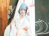 [COSPLAY] 晕崽-和服蕾姆 [46P,1V-872MB]
