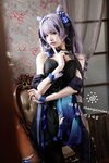[COSPLAY] 橙子喵酱 - 刻晴 [27P]