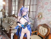 [COSPLAY] 橙子喵酱 - 刻晴 [27P]