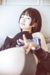 [COSPLAY] 阿半今天很开心 - 黑色吊带 [23P-220MB]