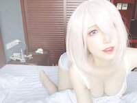[COSPLAY] 芋圆侑子 - 蓝格子小清新 [22P-76MB]