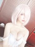 [COSPLAY] 芋圆侑子 - 蓝格子小清新 [22P-76MB]