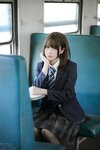 [COSPLAY] 喵Nyako – 列车JK[80p+1v580M]