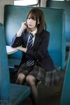 [COSPLAY] 喵Nyako – 列车JK[80p+1v580M]