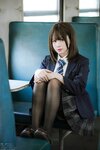 [COSPLAY] 喵Nyako – 列车JK[80p+1v580M]
