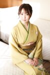 [Photobook] 百合川雅 魅惑的な肉感ボディをもつ和服美人