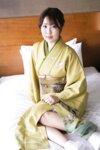 [Photobook] 百合川雅 魅惑的な肉感ボディをもつ和服美人