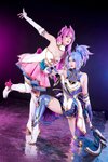 [Cosplay] PingPing & Akali - Star Guardian Kai'Sa (League of Legends)