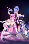 [Cosplay] PingPing & Akali - Star Guardian Kai'Sa (League of Legends)