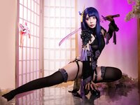 [Cosplay] Umeko J - Raiden Shogun