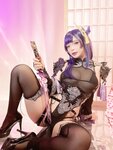 [Cosplay] Umeko J - Raiden Shogun