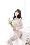 [SAINT Photolife] Jeon Bo-Yeon (전보연) - Vol.07 Leopard & Red Kimono