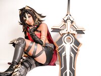 [Cosplay][nonsummerjack] non - Supreme Lion( Genshin Impact)