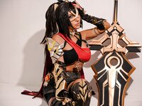 [Cosplay][nonsummerjack] non - Supreme Lion( Genshin Impact)
