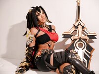 [Cosplay][nonsummerjack] non - Supreme Lion( Genshin Impact)