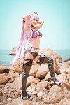 [Cosplay] Rinka Okita 沖田凜花 - BB Swimsuit BB 水着