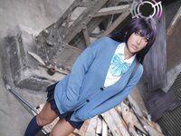 [Cosplay][nonsummerjack] non - Cleaning Agent (Blue Archive)