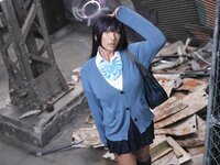 [Cosplay][nonsummerjack] non - Cleaning Agent (Blue Archive)