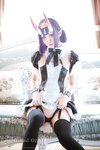 [Cosplay] Rinka Okita 沖田凜花 - Shuten Douji 酒呑童子 Maid ver. (Fate Grand Order)