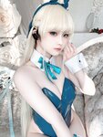 [Cosplay] PurinPuppy 屿鱼 - Asuma Toki Bunny