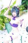 [Cosplay] Senya Miku 千夜未来 - Cheshire Swimsuit