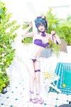 [Cosplay] Senya Miku 千夜未来 - Cheshire Swimsuit