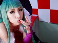 [Cosplay] [nonsummerjack (non)] - TAG COMMUNICATION (The King of Fighters, Darkstalkers)